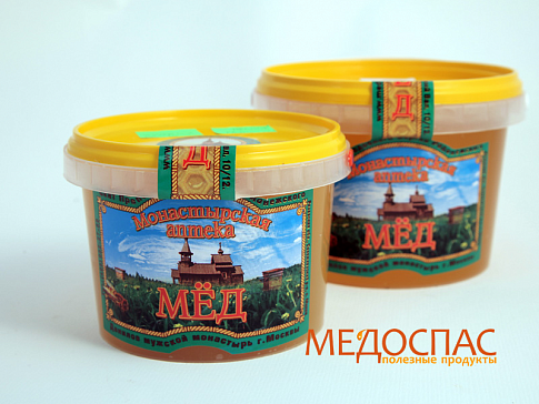 Мёд гречиха, разнотравье 0,5 кг